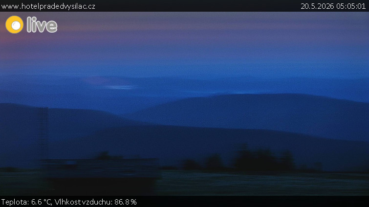 Praděd - Vysílač - Praděd - Vysílač - 20.5.2026 v 05:05
