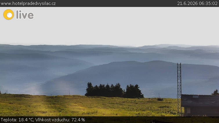 Praděd - Vysílač - Praděd - Vysílač - 21.6.2026 v 06:35