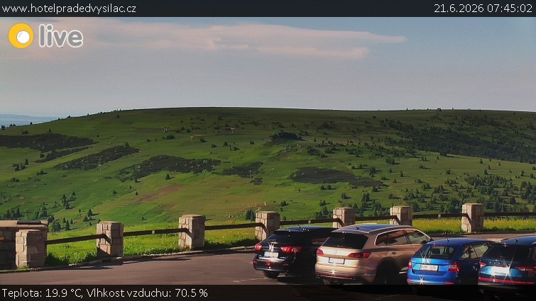 Praděd - Vysílač - Praděd - Vysílač - 21.6.2026 v 07:45