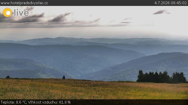 Praděd - Vysílač - Praděd - Vysílač - 4.7.2026 v 08:45