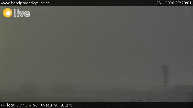 Praděd - Vysílač - Praděd - Vysílač - 25.9.2026 v 07:20