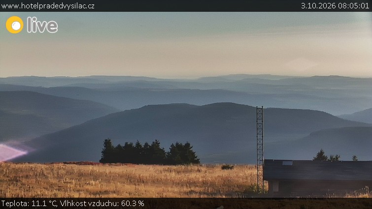 Praděd - Vysílač - Praděd - Vysílač - 3.10.2026 v 08:05