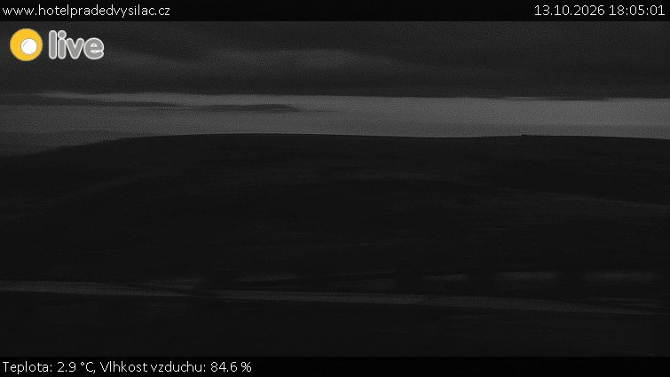 Praděd - Vysílač - Praděd - Vysílač - 13.10.2026 v 18:05