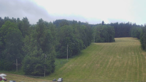 SKICENTRUM Miroslav Lipová Lázně - Dojezd hlavní sjezdovky - 12.7.2025 v 07:55