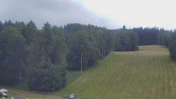 Dojezd hlavní sjezdovky