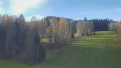 Dojezd hlavní sjezdovky