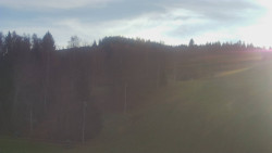 Dojezd hlavní sjezdovky