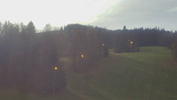 Dojezd hlavní sjezdovky