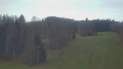 Dojezd hlavní sjezdovky