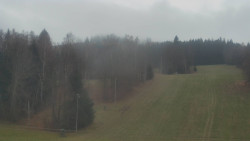 Dojezd hlavní sjezdovky