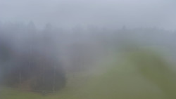 Dojezd hlavní sjezdovky