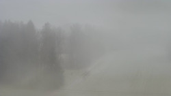 Dojezd hlavní sjezdovky