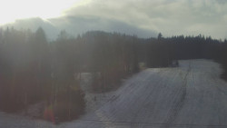 Dojezd hlavní sjezdovky