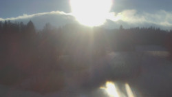 Dojezd hlavní sjezdovky