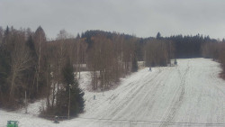 Dojezd hlavní sjezdovky