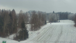 Dojezd hlavní sjezdovky