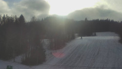 Dojezd hlavní sjezdovky