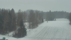 Dojezd hlavní sjezdovky