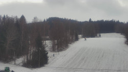 Dojezd hlavní sjezdovky