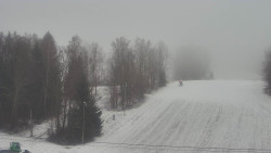 Dojezd hlavní sjezdovky