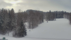 Dojezd hlavní sjezdovky