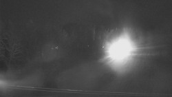 Dojezd hlavní sjezdovky