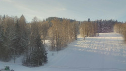 Dojezd hlavní sjezdovky