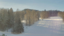 Dojezd hlavní sjezdovky