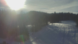 Dojezd hlavní sjezdovky