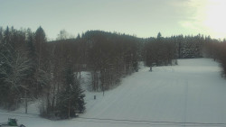 Dojezd hlavní sjezdovky