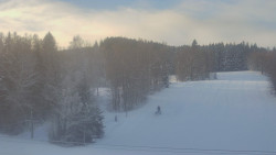 Dojezd hlavní sjezdovky