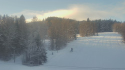 Dojezd hlavní sjezdovky