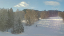 Dojezd hlavní sjezdovky