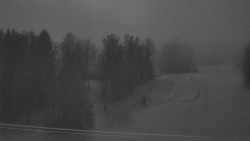 Dojezd hlavní sjezdovky