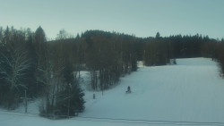 Dojezd hlavní sjezdovky