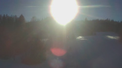 Dojezd hlavní sjezdovky