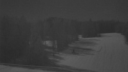 Dojezd hlavní sjezdovky