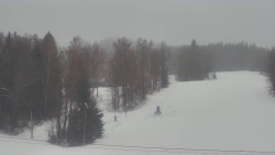 Dojezd hlavní sjezdovky