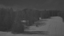 Dojezd hlavní sjezdovky