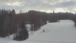 Dojezd hlavní sjezdovky