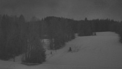 Dojezd hlavní sjezdovky