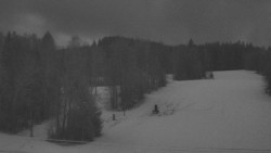 Dojezd hlavní sjezdovky