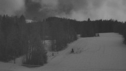 Dojezd hlavní sjezdovky