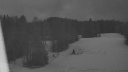 Dojezd hlavní sjezdovky