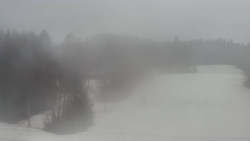 Dojezd hlavní sjezdovky