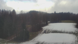 Dojezd hlavní sjezdovky