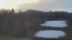 Dojezd hlavní sjezdovky