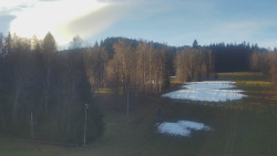 Dojezd hlavní sjezdovky