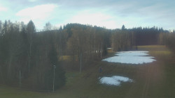 Dojezd hlavní sjezdovky