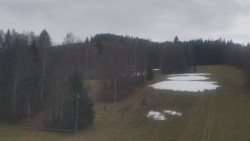 Dojezd hlavní sjezdovky